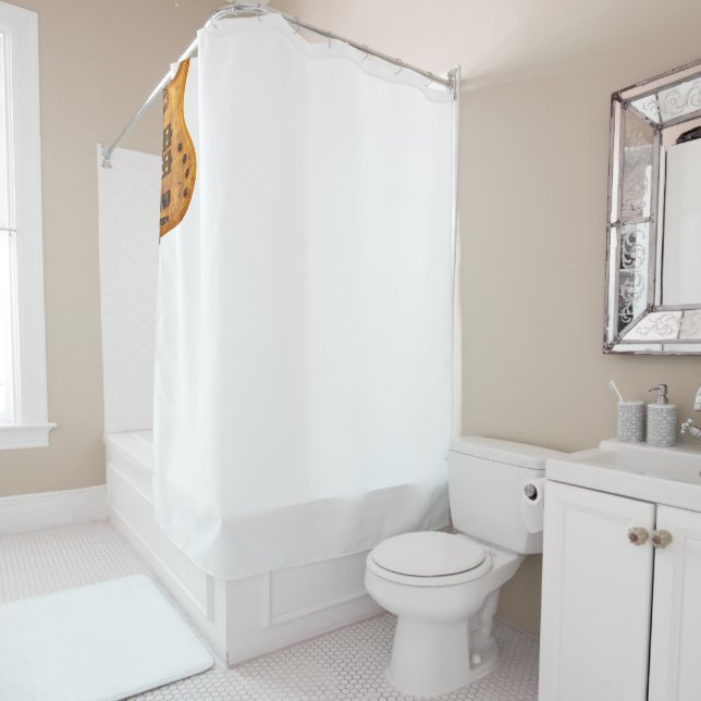 Cortina De Ducha Guitarra burda... (In situ)