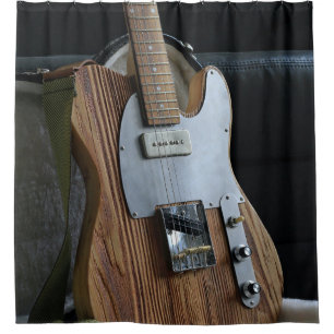 Cortina De Ducha Guitarra maravillosa