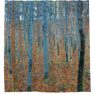Cortina De Ducha Gustav Klimt Beech Tree Forest Grove