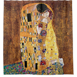 Cortina De Ducha Gustav Klimt - El Beso - Vintage Art Nouveau