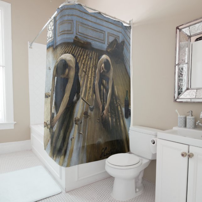 Cortina De Ducha Gustave Caillebotte - Los rascacielos del piso (In situ)