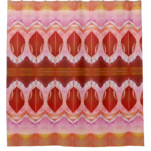 Cortina De Ducha Gyno Flower Ikat