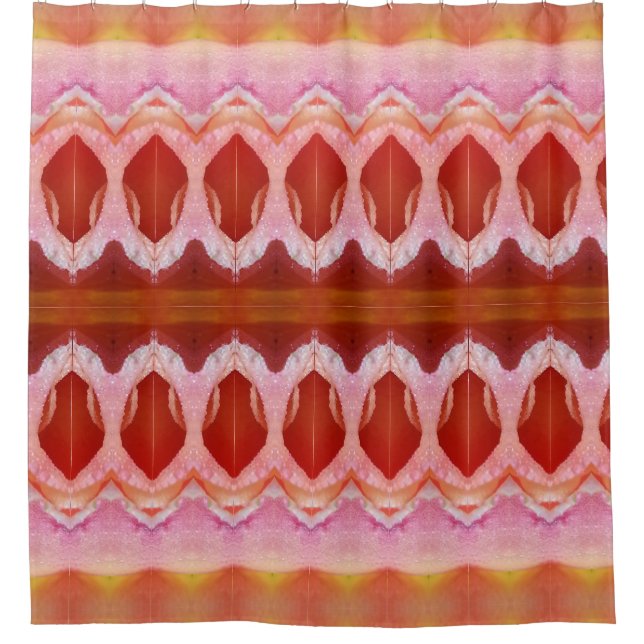 Cortina De Ducha Gyno Flower Ikat (Anverso)