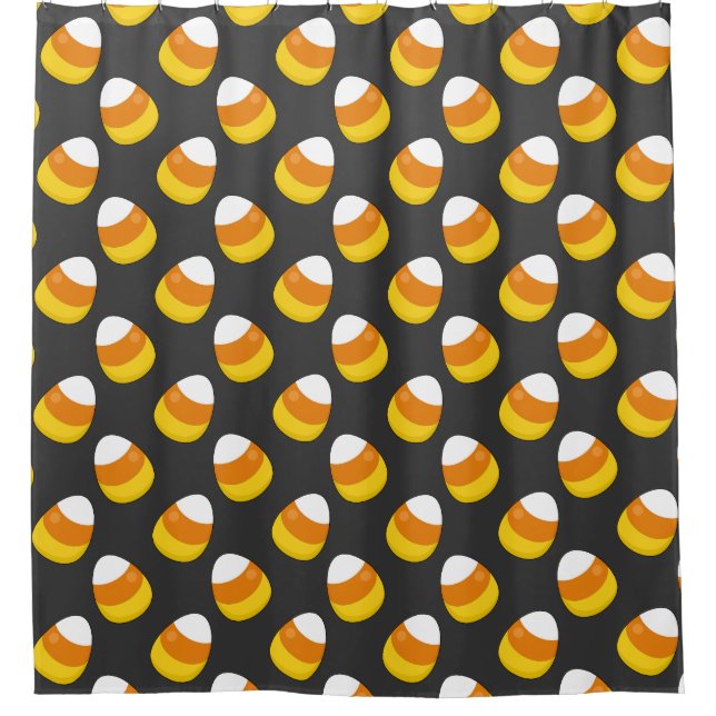 Cortina De Ducha Halloween Candy Corn (Anverso)