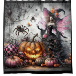 Cortina De Ducha Halloween Fairy