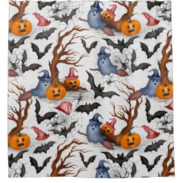 Cortina De Ducha Halloween Happy Spooky