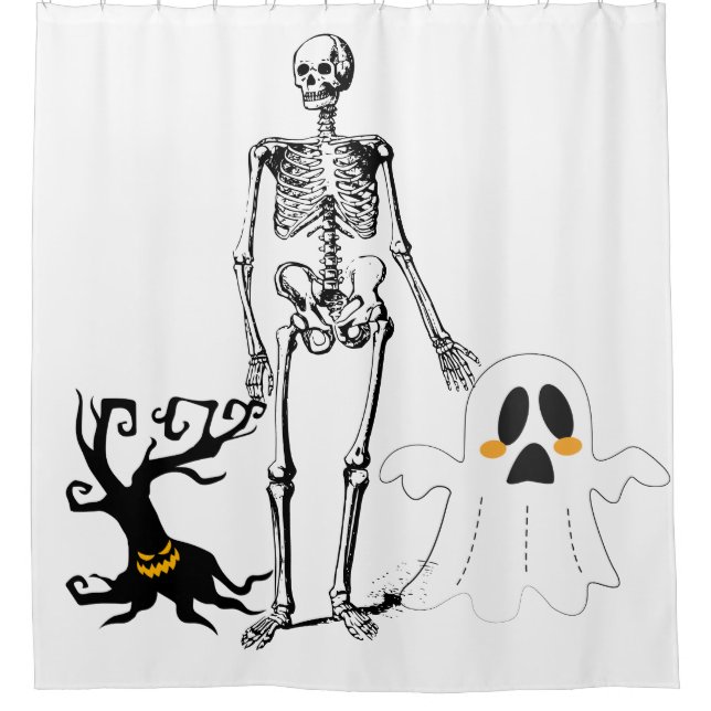 Cortina De Ducha Halloween scare (Anverso)