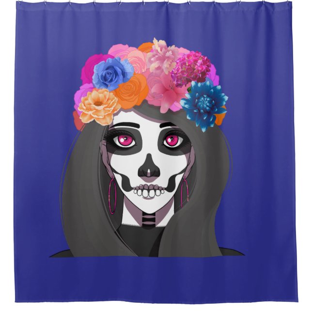 Cortina De Ducha Halloween  Shower curtain (Anverso)