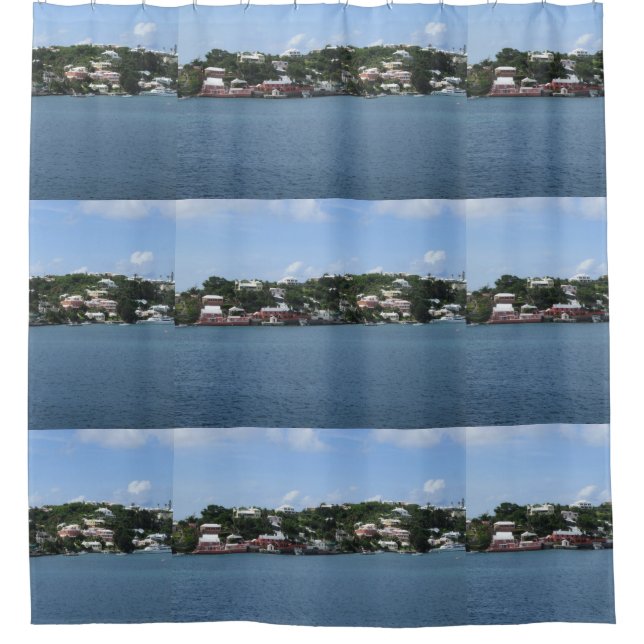 Cortina De Ducha Hamilton Harbour View (Anverso)