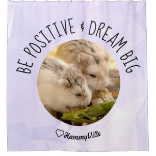 Cortina De Ducha HammyVille - Corte Hamster limpio y fresco