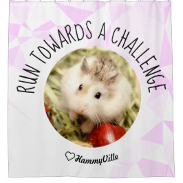 Cortina De Ducha HammyVille - Corte Hamster limpio y fresco