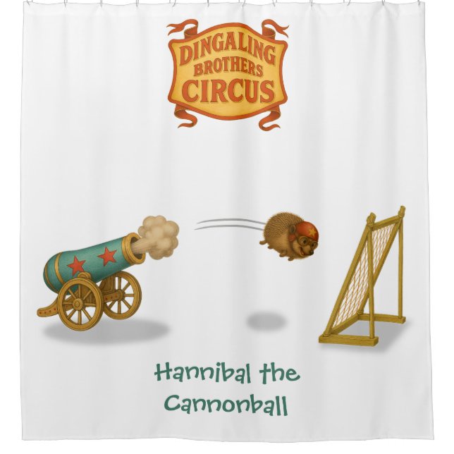 Cortina De Ducha Hannibal the Cannonball (Anverso)