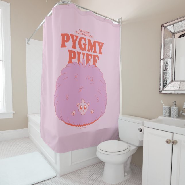 Cortina De Ducha HARRY POTTER™ | Asistente de Weasley Pygmy Puff (In situ)