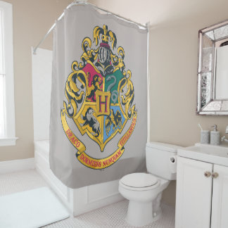 Cortina De Ducha Harry Potter | Crest Hogwarts - Color completo
