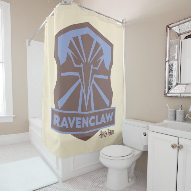 Cortina De Ducha HARRY POTTER™ | Escudo Summer Magic RAVENCLAW™ (In situ)