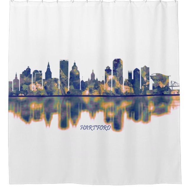 Cortina De Ducha Hartford Skyline (Anverso)