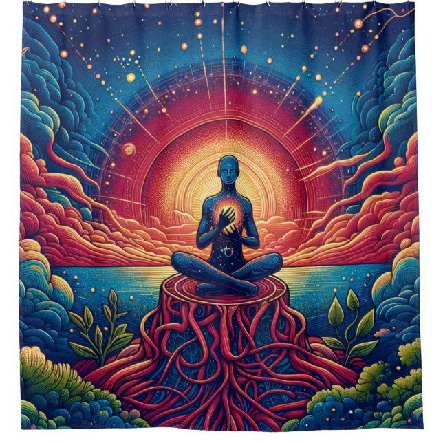 Cortina De Ducha Heart Chakra (Anverso)