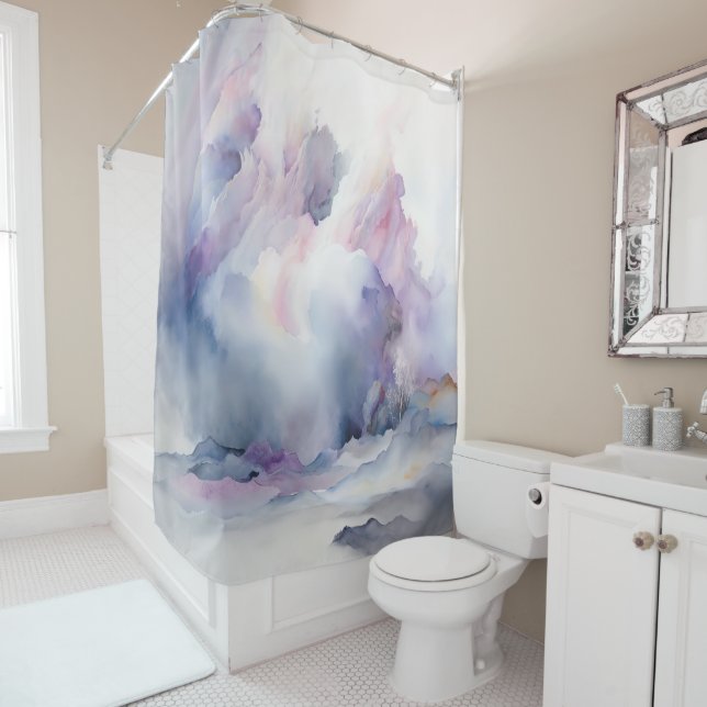 Cortina De Ducha Heavenne Clouds Shower Curtain (In situ)