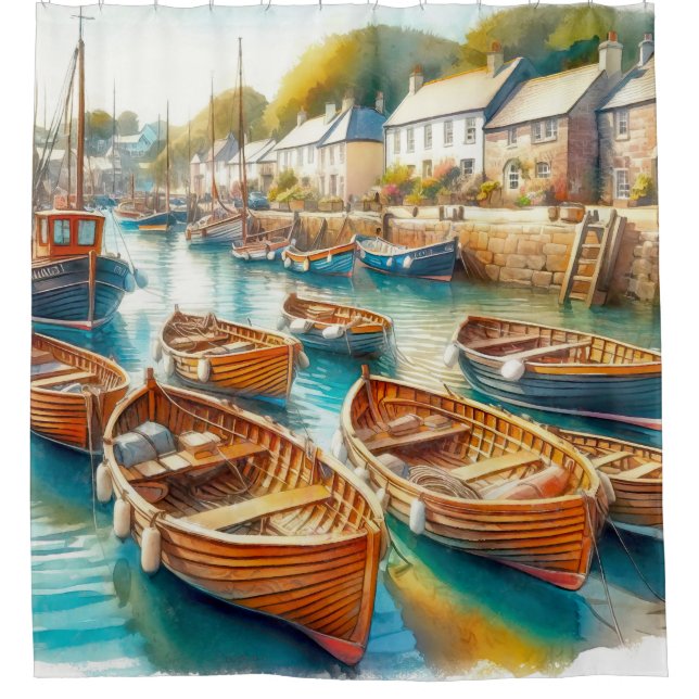 Cortina De Ducha Hecho por el día (Anverso)