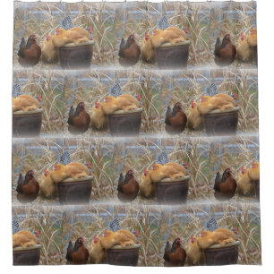 Cortina De Ducha Hen Fiesta