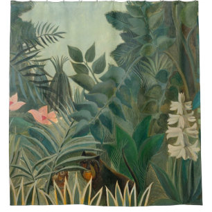 Cortina De Ducha Henri Rousseau, la jungla ecuatorial