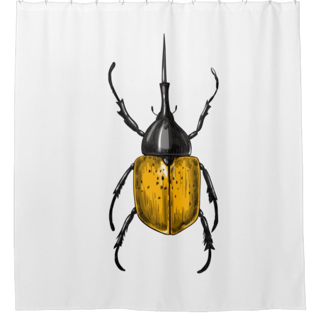 Cortina De Ducha Hercules beetle (Anverso)