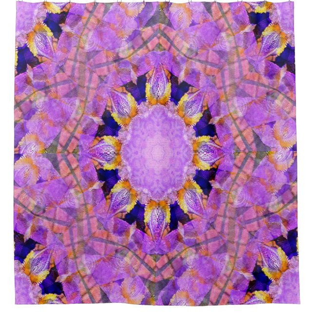 Cortina De Ducha Hermosa Bloom..... (Anverso)