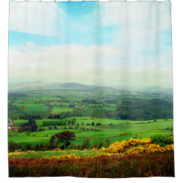Cortina De Ducha Hermosa campiña irlandesa