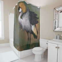 Hermosa grana-grúa - Pintura mezclada