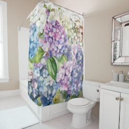 Cortina De Ducha Hermosa Hydrangea flores flora florista amante