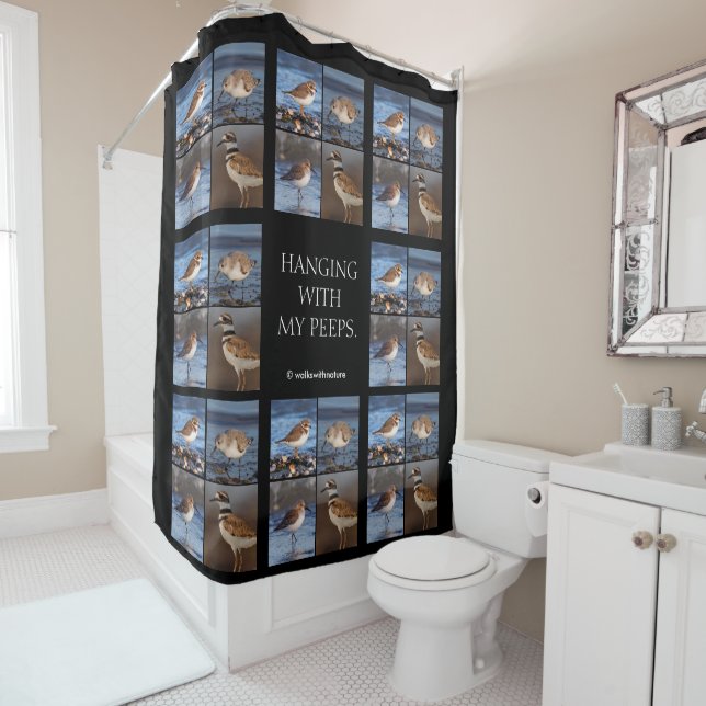 Cortina De Ducha Hermoso amante de las palmeras en la playa (In situ)