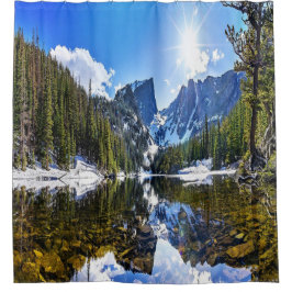 Cortina De Ducha Hermoso paisaje montañoso