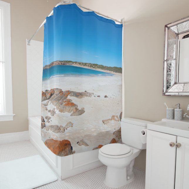 Cortina De Ducha Hermoso paraíso de playas en Australia (In situ)