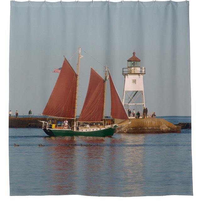 Cortina de ducha Hjordis & Grand Marais Light (Anverso)