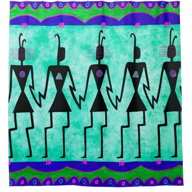 Cortina de ducha Hohokum (Anverso)