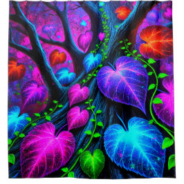 Cortina De Ducha Hojas de bonito