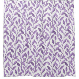 Cortina De Ducha Hojas de lavanda