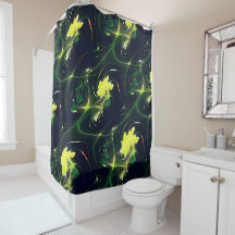 Hojas metálicas abstractas con trazas llamativas, 