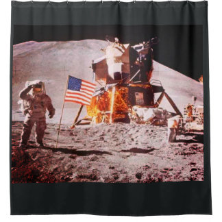 CORTINA DE DUCHA ¡HOMBRES EN LA LUNA!