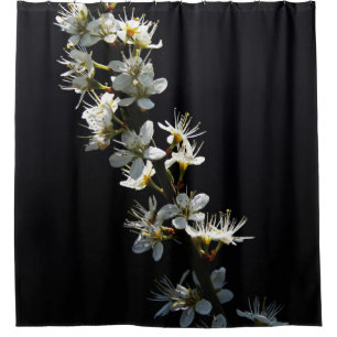 Cortina De Ducha Hombro Flores