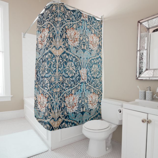 Cortina De Ducha Honeysuckle, William Morris (In situ)