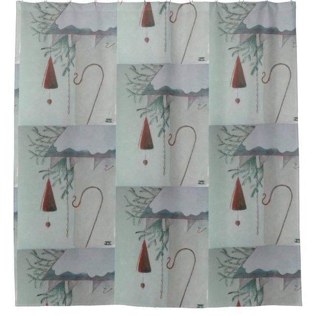 Cortina De Ducha Hook y Chime (Anverso)