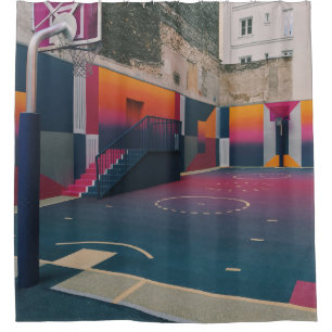 Cortina De Ducha Hoop de baloncesto