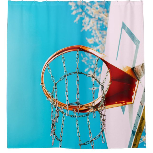 Cortina De Ducha Hoop de baloncesto (Anverso)