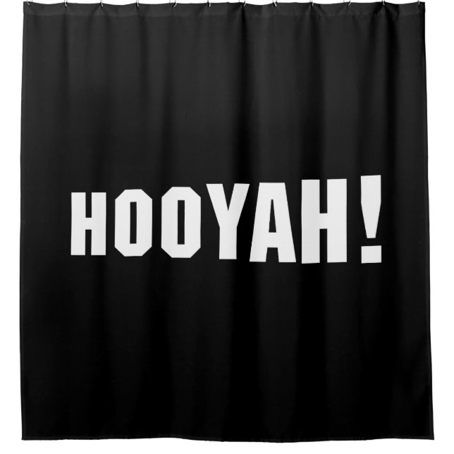 CORTINA DE DUCHA ¡HOOYAH! (Anverso)