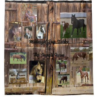 Cortina De Ducha Horse Shower Curtain
