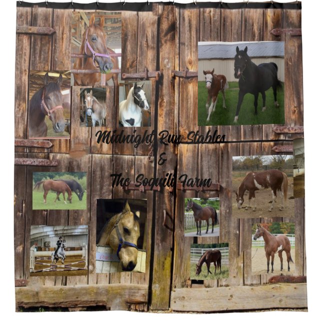 Cortina De Ducha Horse Shower Curtain (Anverso)