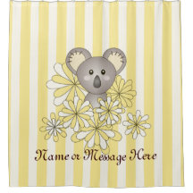 Huella Amarilla Cute Bebé Koala Bear Niños