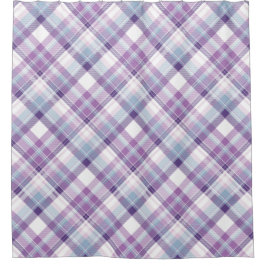 Cortina De Ducha Hues Amethyst Plantado