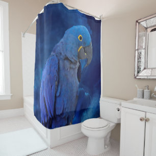 Cortina De Ducha Hyacinth Macaw